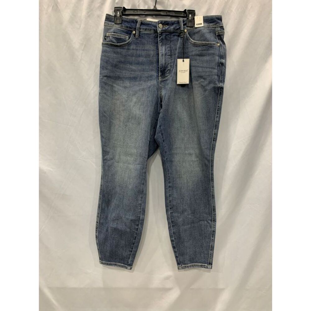 Judy Blue Women's Ankle Cropped Jeans - Blue